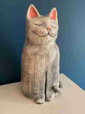 Corinna Schat Kat keramiek Kattencafé Skatjes Zwolle