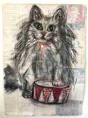 Monique Benthin Nacht Kat Kattencafé Het Visje Zutphen