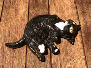 Paul Toxopeus Kat keramiek Kattencafé De Muis Arnhem