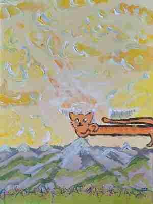 Jonah Jimmink en Lisa Rouwenhorst Schildering Marvel Kat en Bakkie Utrecht