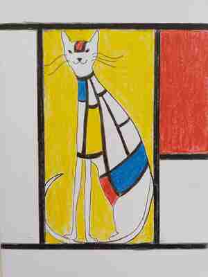 Catherine Nassy Mijn kat 12 jaar later Kattencafé De Muis Arnhem