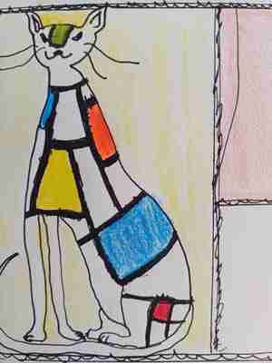 Catherine Nassy Mijn kat 12 jaar later Kattencafé De Muis Arnhem