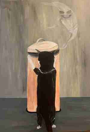 Liesanne vd Werff Zonder titel Kattencafé De Muis Arnhem